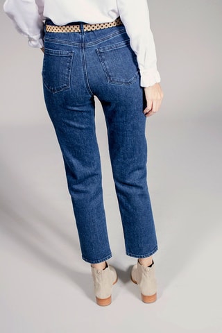 7/8 Rechte Jeans Precieux Marineblauw