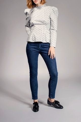 Top Frimousse Zwart en Beige