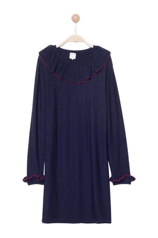 Trui-jurk Risby Marineblauw - Karl Marc John