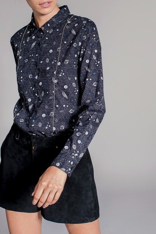 Blouse Comete Donkergrijs