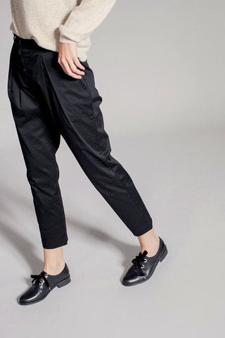 Pantalon carotte 7/8 Paloma - Noir