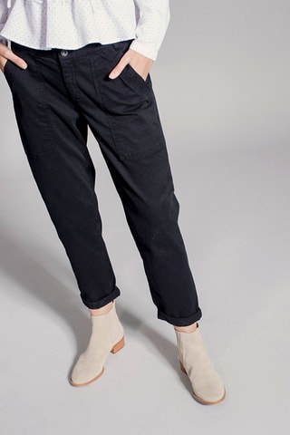 Pantalon droit 7/8 Pimenta - Noir