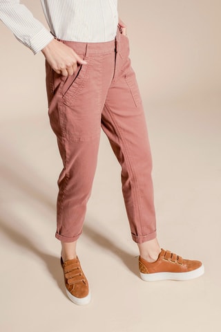 Pantalon droit 7/8 Pimenta - Rose