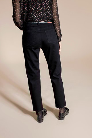 Jean droit 7/8 Precieux - Noir