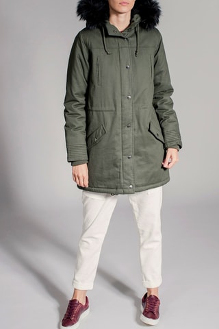 Parka met Capuchon Lydiane Kaki