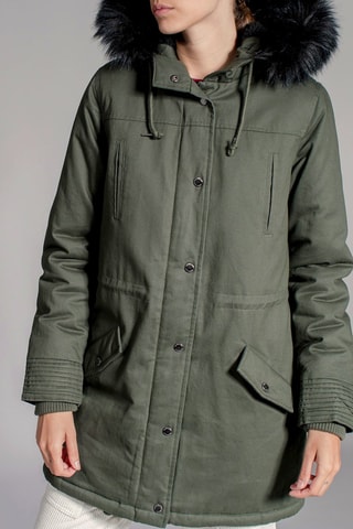 Parka met Capuchon Lydiane Kaki