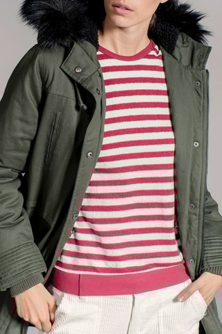 Parka met Capuchon Lydiane Kaki