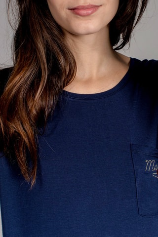 T-shirt Anoa Marineblauw
