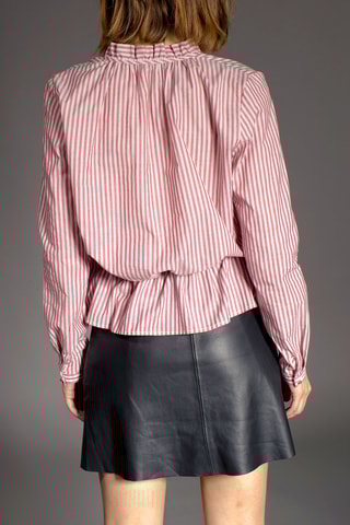 Top Frisson Roze en Ecru