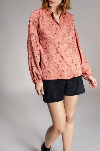 Blouse Chatelene Koraalrood