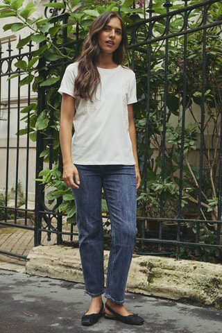 T-shirt Arlette - Wit