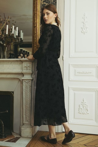 Lange Jurk Ruth - Zwart