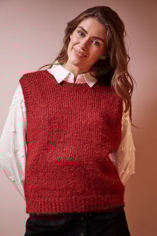 Trui Marlone - Bordeauxrood