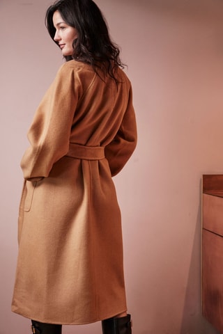 Wollen Jas Laurenzo - Camel