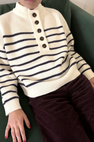 Oversized Trui Marisse - Blauw