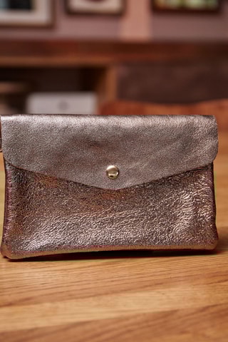Leren Schoudertas Harlette - Bruin