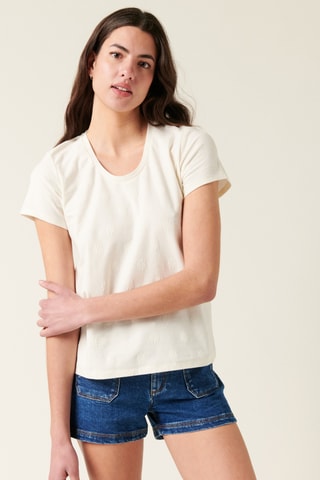 T-shirt Annette - Wit