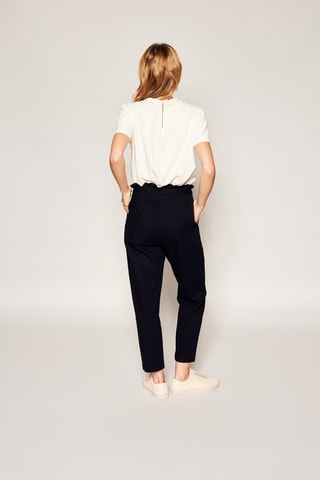 Pantalon en lin Pearl - Noir