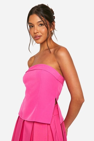Strapless Top - Roze