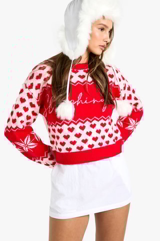 Trui Met Capuchon- Rood
