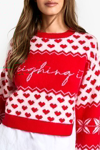 Trui Met Capuchon- Rood