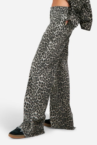 Rechte Jeans - Bruin