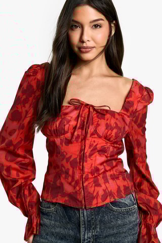 Blouse - Rood