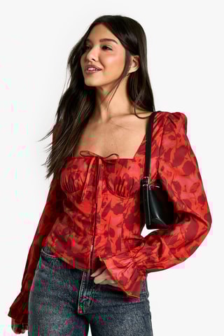 Blouse - Rood
