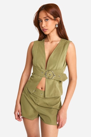 Blouse - Kaki