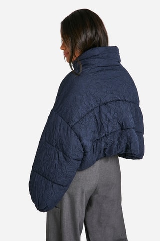 Gewatteerde Jas - Marineblauw