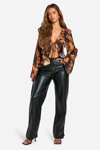 Blouse - Bruin