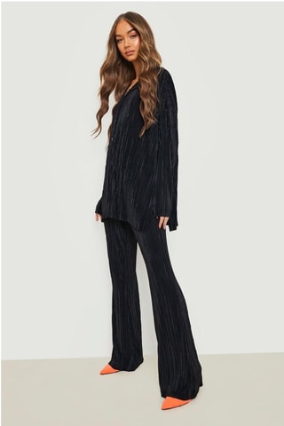 Broek Flare Cut - Zwart