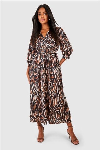 Blouse-jurk - Zwart