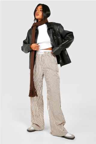 Broek Hoge Taille - Wit