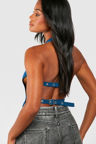 Top - Blauw