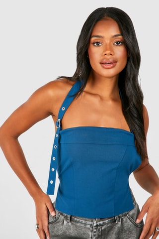 Top - Blauw