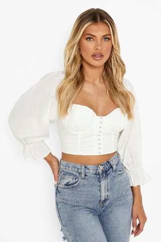 Crop Top - Wit