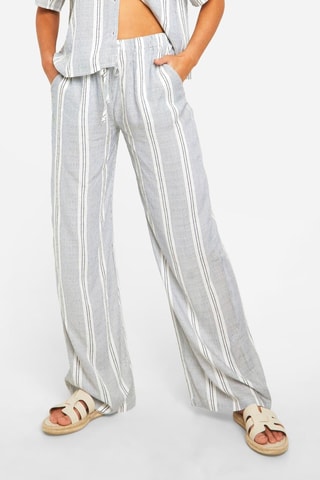 Broek Wide Legs - Grijs