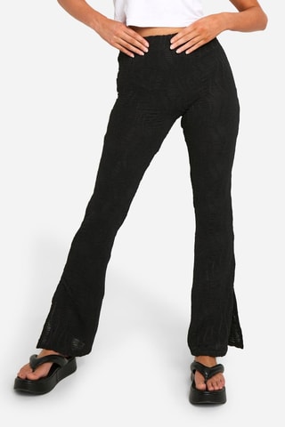 Broek Flare Cut - Zwart