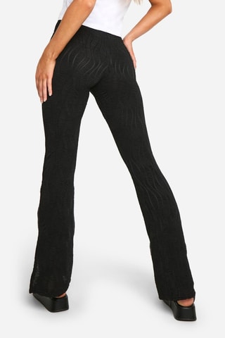 Broek Flare Cut - Zwart