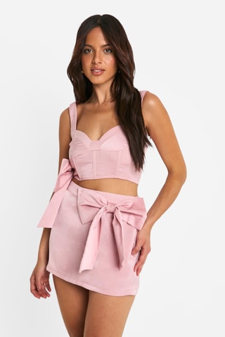 Minirok Hoge Taille - Roze