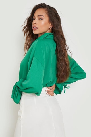 Oversized Overhemd - Groen