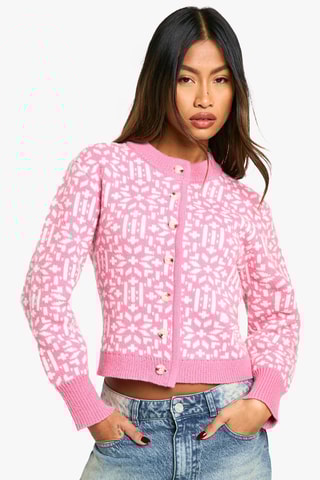 Wollen Vest - Roze