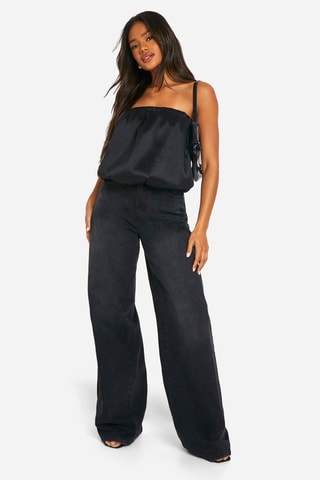Strapless Top - Zwart