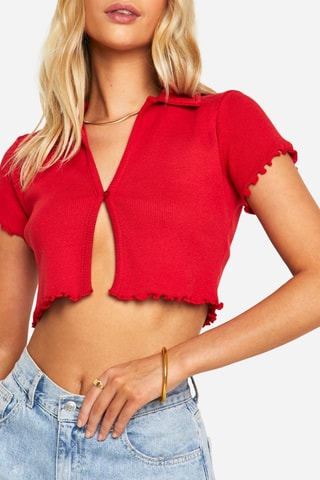 Crop Top - Rood