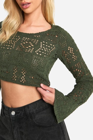 Crop Top - Kaki