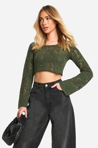 Crop Top - Kaki