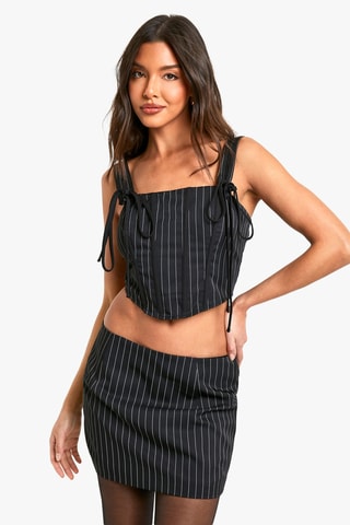 Crop Top - Zwart