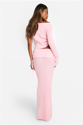 Top en Lange Rok - Roze