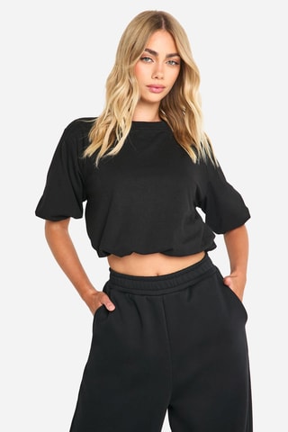 Crop Top - Zwart
